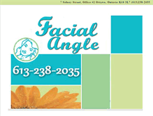 Tablet Screenshot of facialangle.com